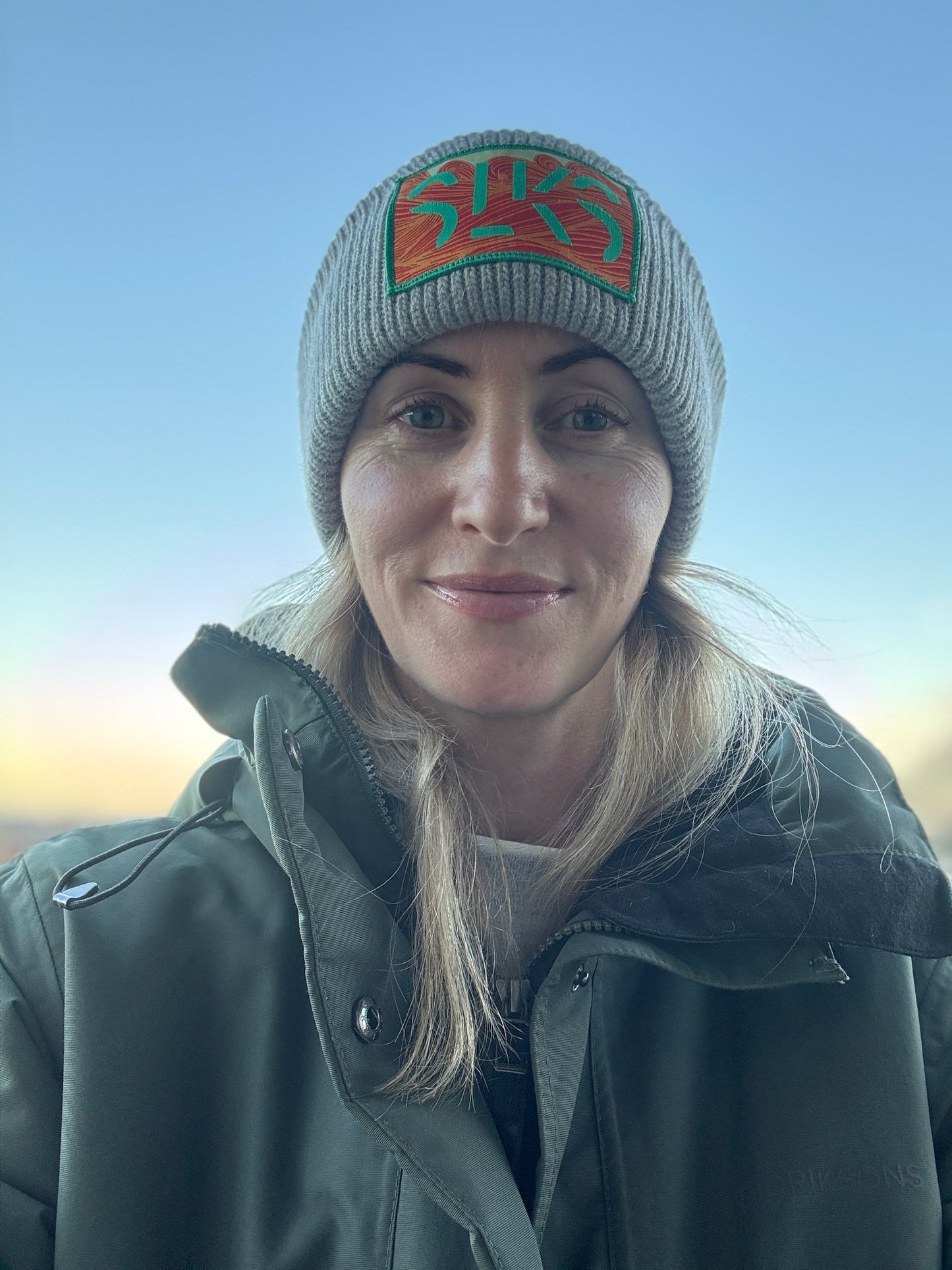 SLKS Silk-lined Cashmere-blend Beanie in Grey