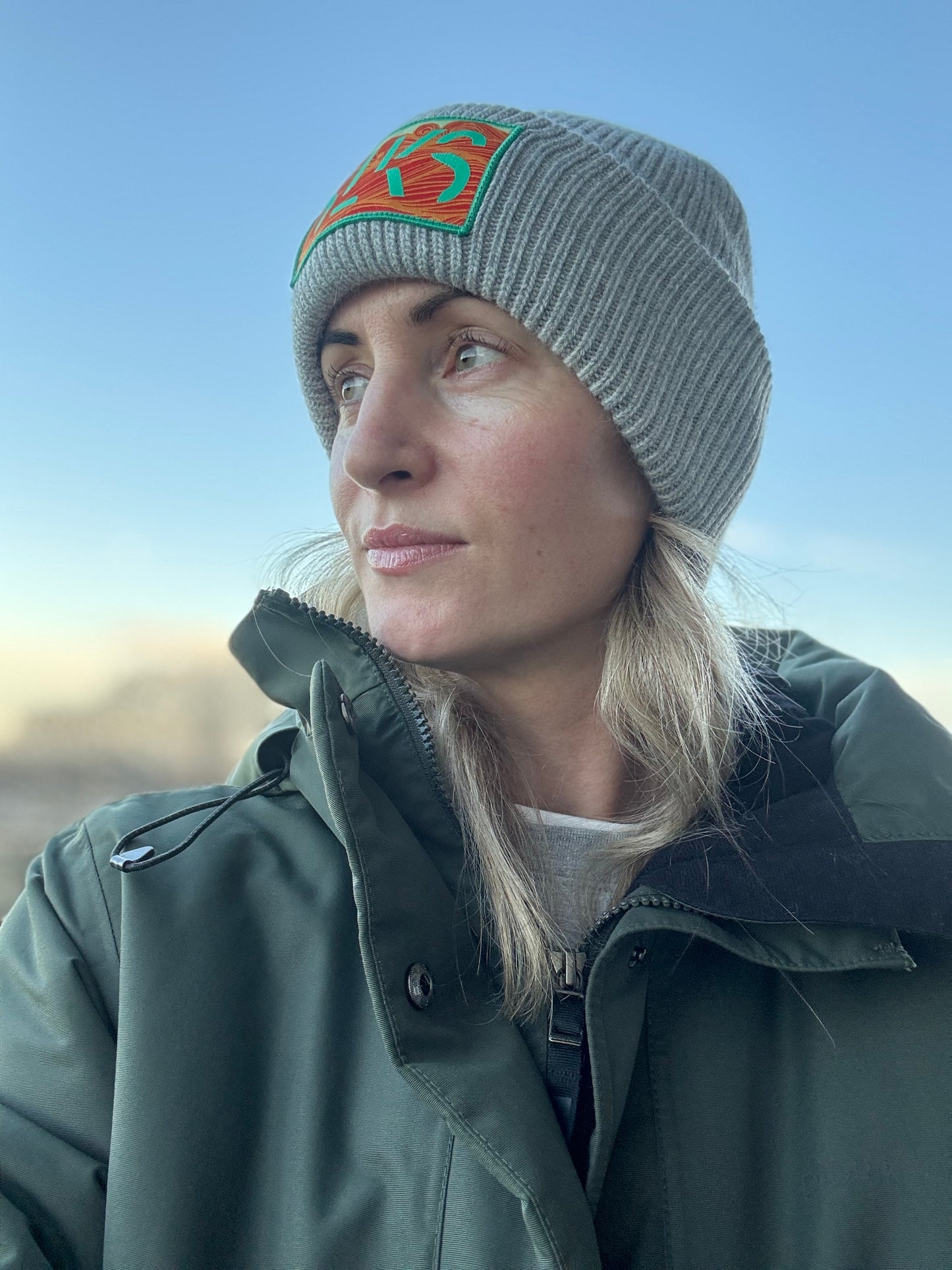 SLKS Silk-lined Cashmere-blend Beanie in Grey