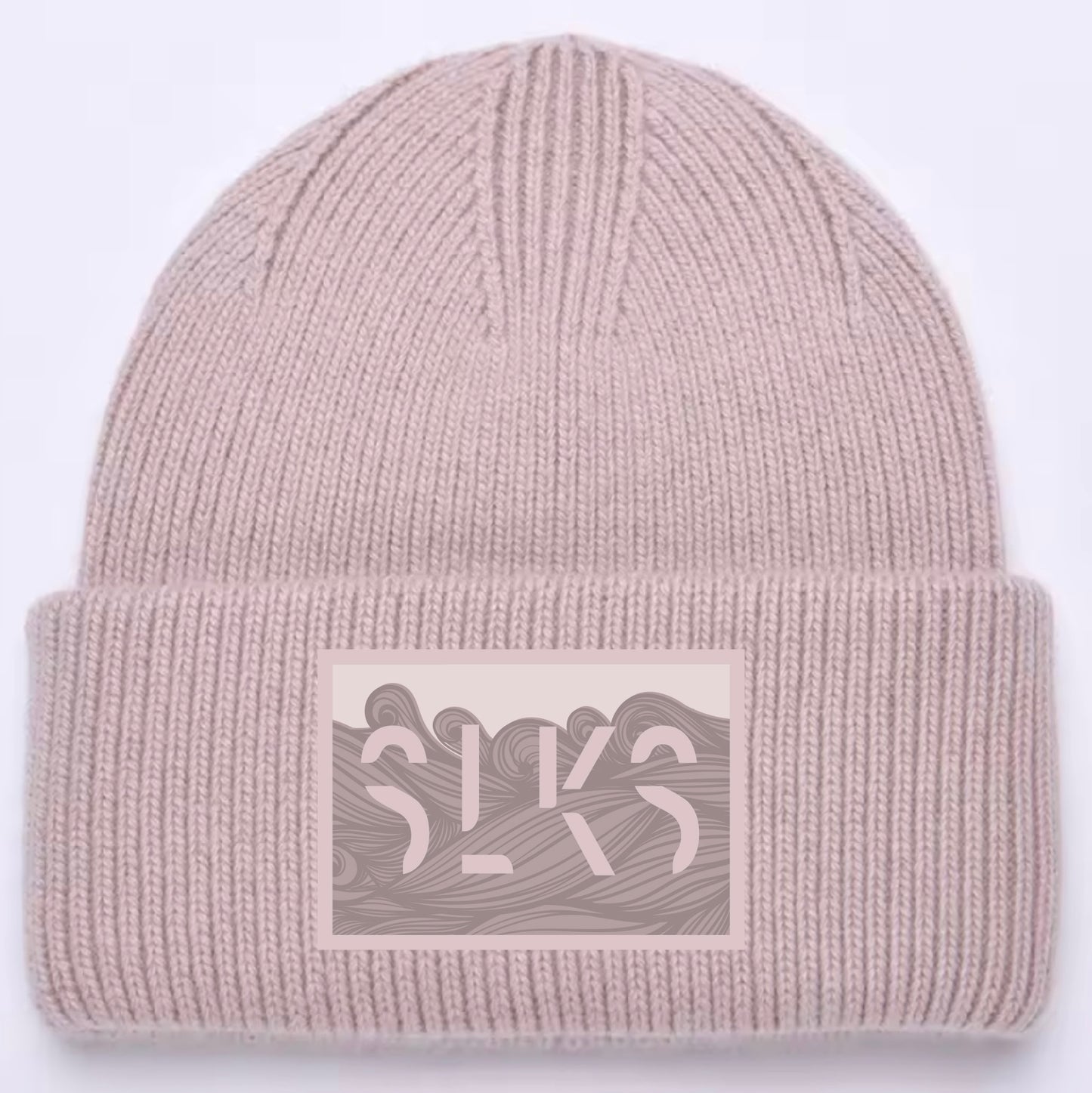 SLKS Silk-lined Cashmere-blend Beanie in Blush